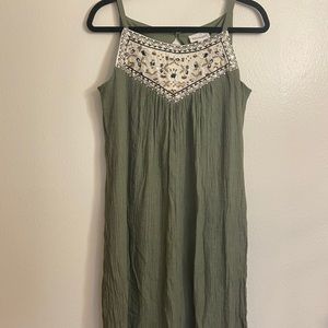SIZE SMALL ARMY GREEN DRESS!